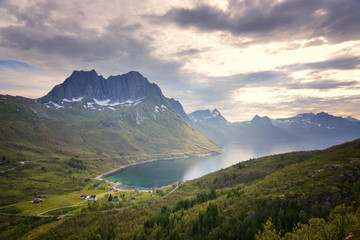 Nothern landscape, Mefjord, Senja, Norway