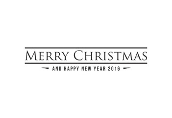 Merry Christmash vector design vintage