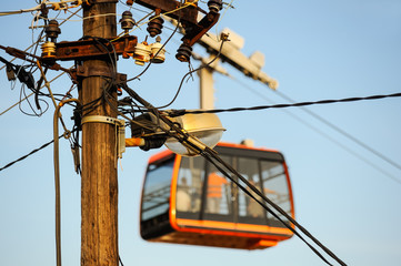 Seilbahn in Dubrovnik auf den Berd Srd