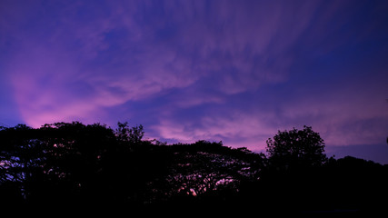 sky clouds twilight background
