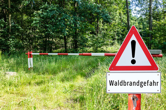 Achtung Waldbrandgefahr
