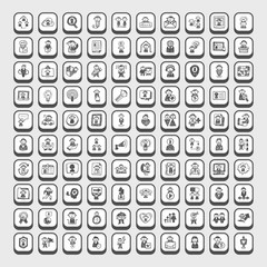 doodle people icons