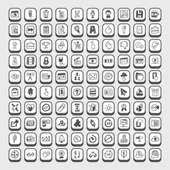 Doodle Web Icons