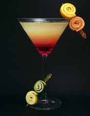 Naklejki  Kolekcja koktajli - Tropical Martini