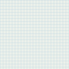 Squared notebook page