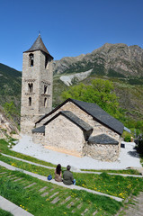 Catalan Romanesque church of the vall de Boi