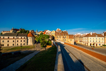 Lublin old city center