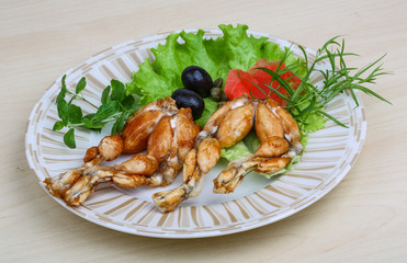 Roasted Frog legs