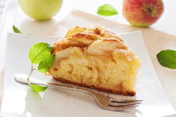 Fresh baked apple pie