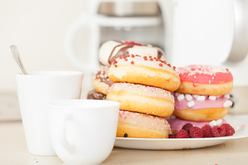 colorful donuts