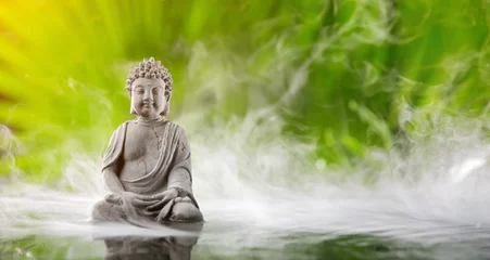 Photo sur Aluminium Bouddha Bouddha en méditation