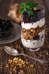 Parfait breakfast