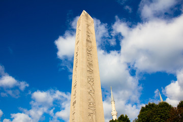The Obelisk of Theodosius, Istanbul, Turkey.