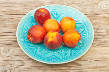ripe nectarines
