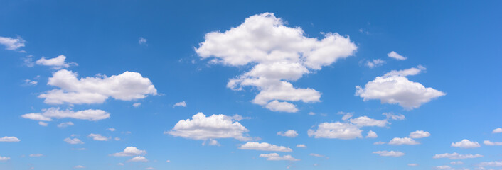Panorama, Blue sky