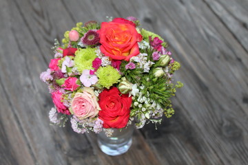Bunter Blumenstrau&szlig;