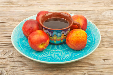 ripe nectarines