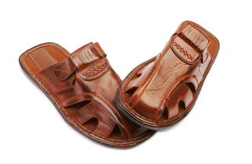 Men's leather sandals