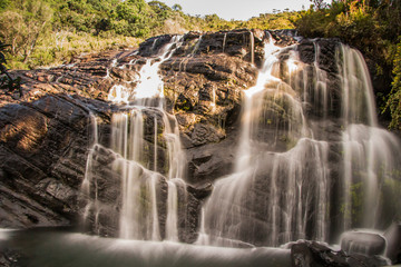 Wasserfälle, Horton Plains, Sri Lanka