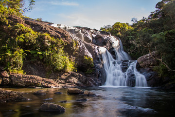 Fototapeta premium Wodospady, Horton Plains, Sri Lanka