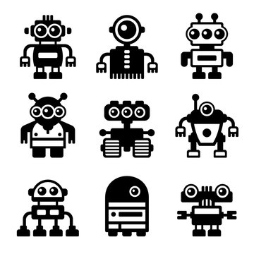 Robot Icon Set