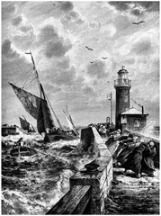 Fisher Boats's Return - 19th century