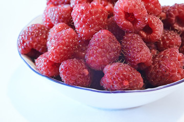 some sort of berries: blueberries, blackberries, raspberries