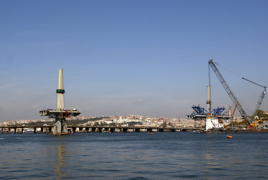 The industrial view at Istanbul