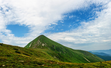 Fototapeta premium Goverla mountain in Carpathian mountains Ukraine