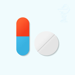 medical pills icon
