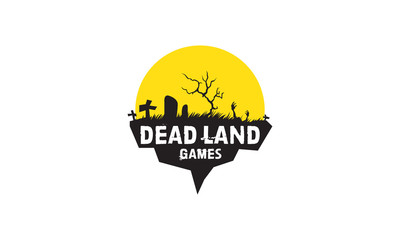 Logo concept "Dead Land Games"