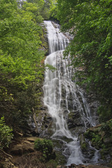 Mingo Falls near Cherokee, North Carolina in the Summer
