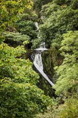 Foto op Canvas waterfall in wales © shaunwilkinson