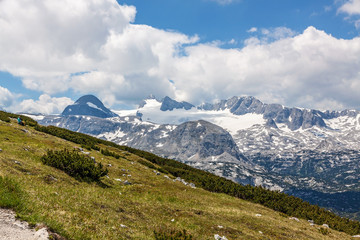Fototapeta na wymiar Dachstein Mountains