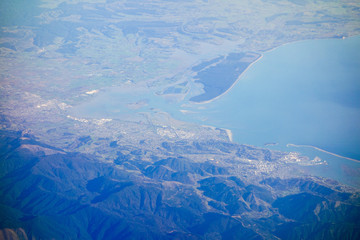Fototapeta premium Southern Alps in Taranaki