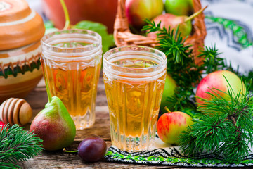uzvar , traditional hot Ukrainian drink
