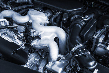 engine of modern car
