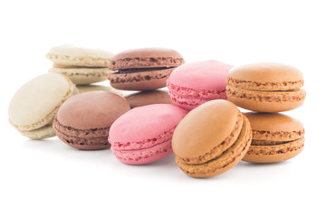 Colorful French Macarons