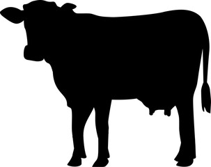 Cow Silhouette - 89015748