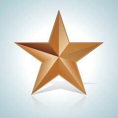 Obraz premium Copper Star