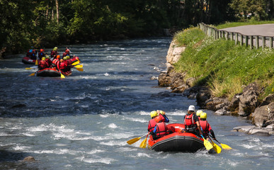rafting