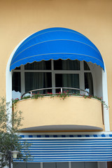 Balcony of a luxury hotel