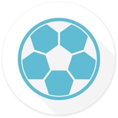 soccer flat design modern icon