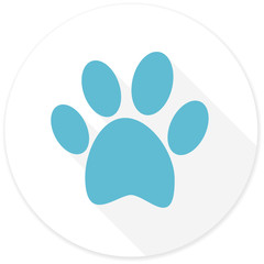 foot flat design modern icon