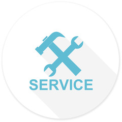 Fototapeta premium service flat design modern icon