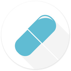 drugs flat design modern icon