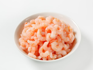 Fototapeta na wymiar Peeled shrimps