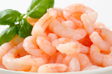 Peeled shrimps
