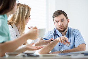 Obraz premium Medical meeting