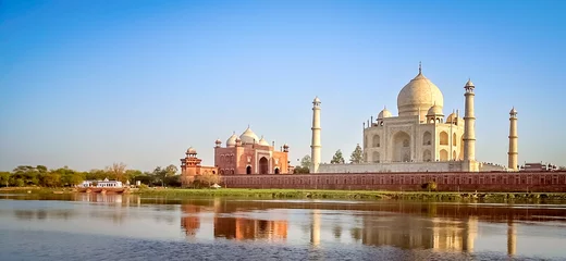 Printed kitchen splashbacks India Taj Mahal